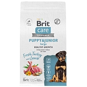 Brit Care Dog Puppy&Junior Healthy Growth корм для щенков и молодых собак крупных пород