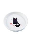 Mr.Kranch миска керамическая с котом