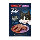 Felix Вкусный паштет пауч для кошек