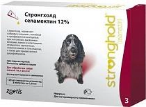Стронгхолд капли при паразитарных болезнях собак 120 мг (10-20 кг)