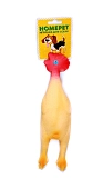 HOMEPET игрушка для собак петух с пищалкой
