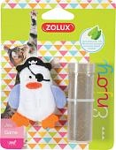 Zolux игрушка для кошек с кошачьей мятой в комплекте пингвин-пират