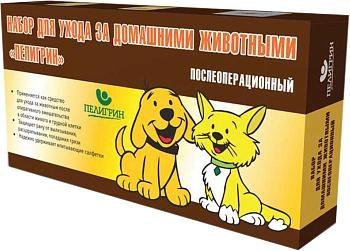 Доброзверики Набор для ухода за домашними животными послеоперационный