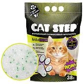 Cat Step Arctic Neon наполнитель силикагелевый впитывающий