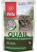 Blitz Holistic пауч для кошек (кусочки в соусе)