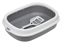 HOMECAT Frost Touch туалет для кошек с низким бортом и совком