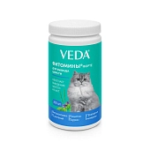 VEDA Фитомины Форте для кошек для вывода шерсти