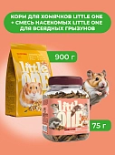 Little One Корм для хомячков 900 г. + Смесь насекомых для хомяков, крыс, мышей 75 г. (комбо-набор)