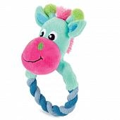 Triol Puppy игрушка для щенков мягкая Жираф с кольцом