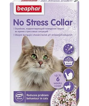 Beaphar Успокаивающий ошейник No Stress Collar для кошек