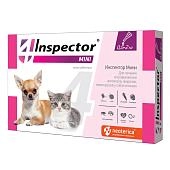 Inspector Mini капли для собак и кошек от 0,5-2 кг