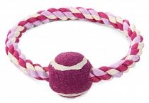 Triol Mini Dogs игрушка для собак мелких пород Веревка-кольцо, мяч