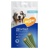 Мнямс Дентал лакомство для собак Зубные палочки с хлорофиллом